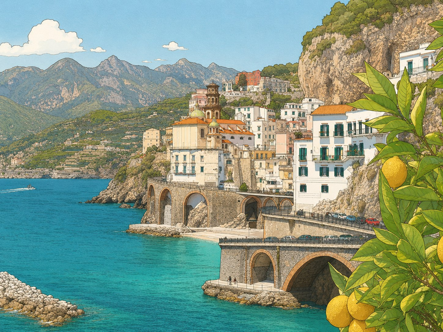 The Amalfi Coast